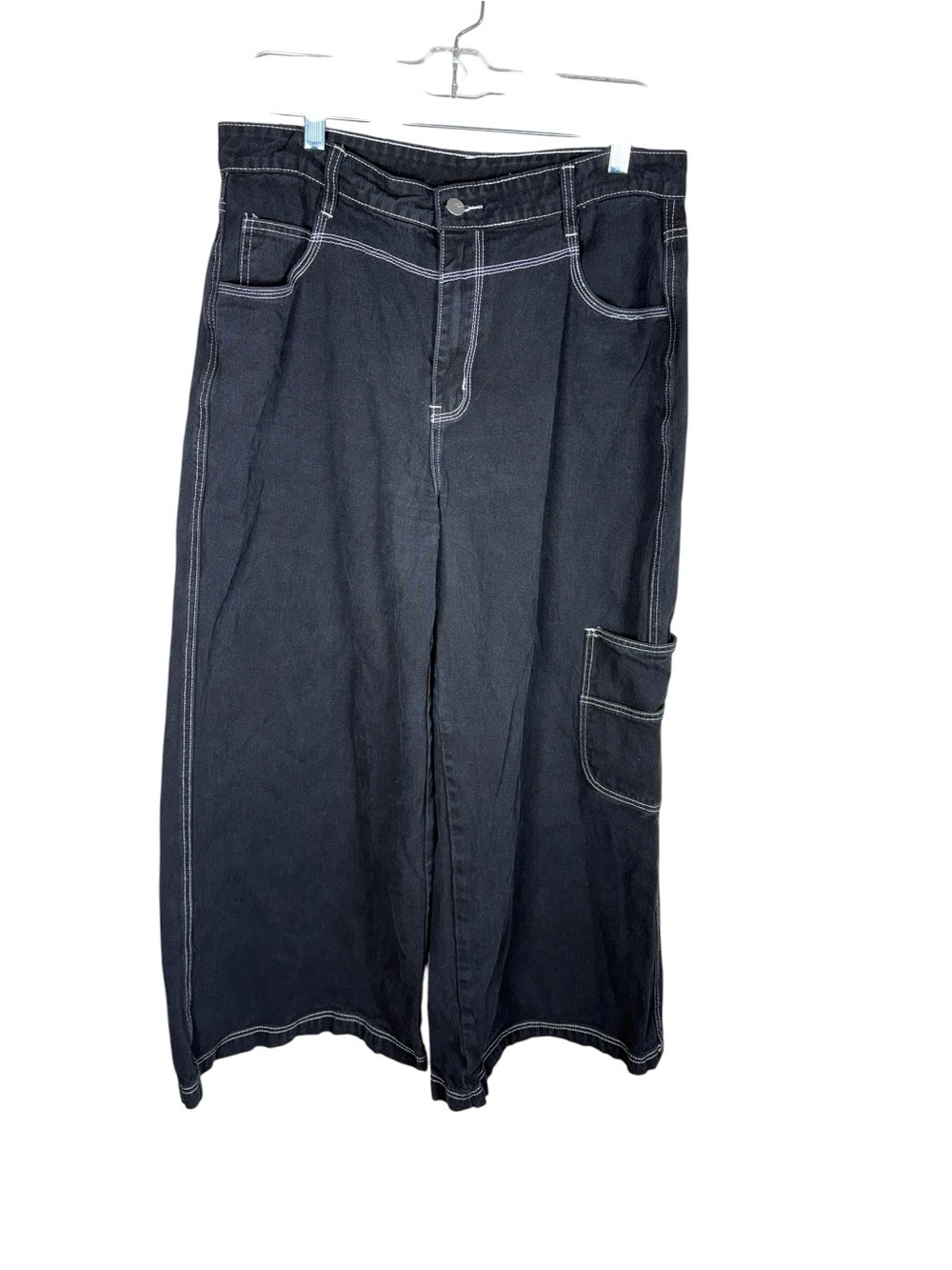 Romwe Wide Leg Skater Pants